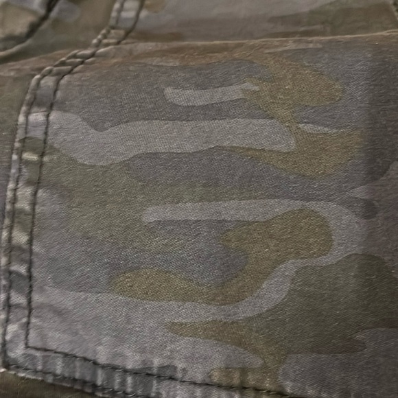 Sanctuary Blue Camo ‘Peace Trooper’ Zip Jogger Pants Sz 26 - Picture 6 of 7